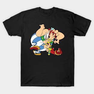 Asterix Obelix 3 Cartoon T-Shirt